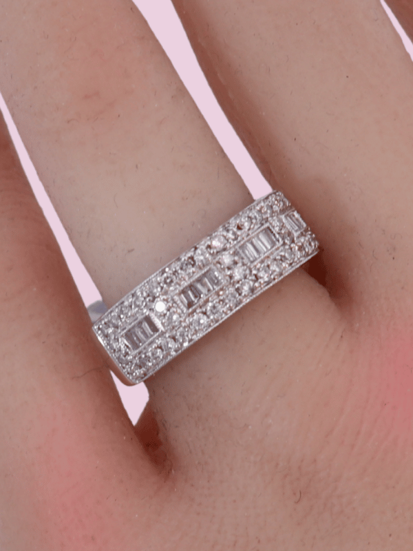 14K Yellow Gold Diamond Ring - SW30671, 5