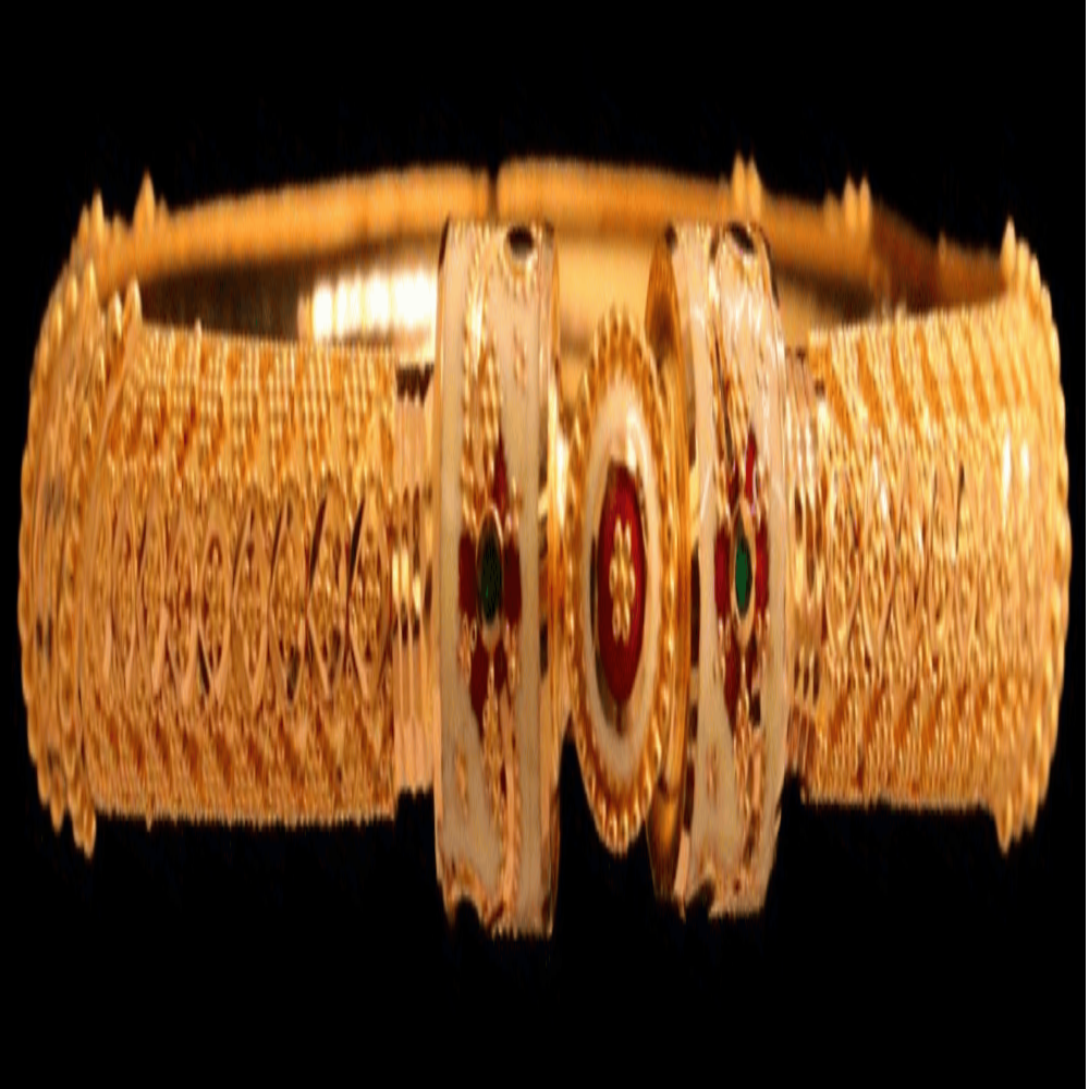 22K Gold Bangle Bracelet