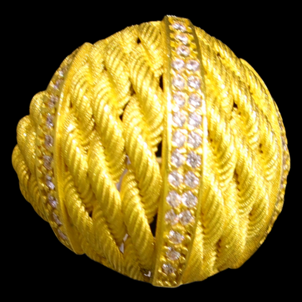 21K Yellow Gold Ring – Size 12 – SW30042