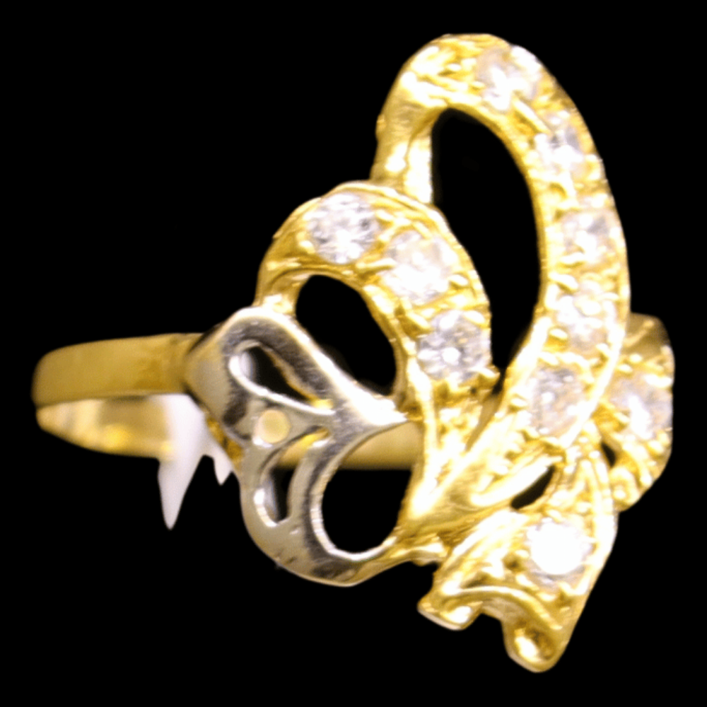 21K Yellow Gold Ring – Size 10 – SW30192