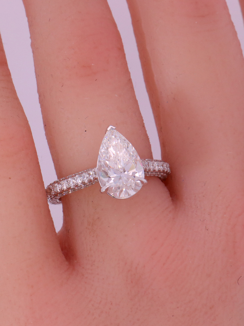 Lab-Grown Diamond Engagement Ring – SW13883 image 2 of 2