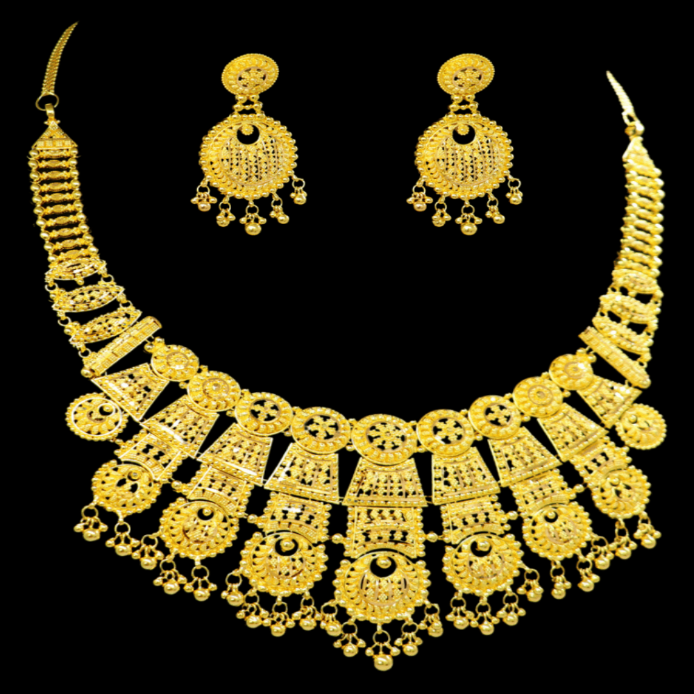 22K Short Necklace Set – SW33445
