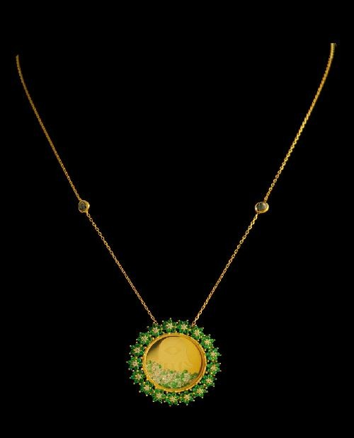 18K Gold D'HAB Necklace