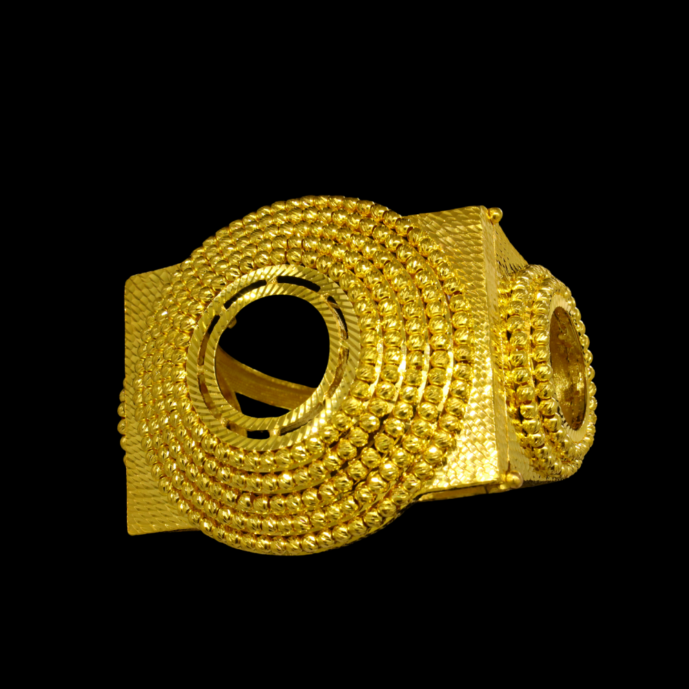 21K Gold Himo Bangle – SW23152 image 2 of 2