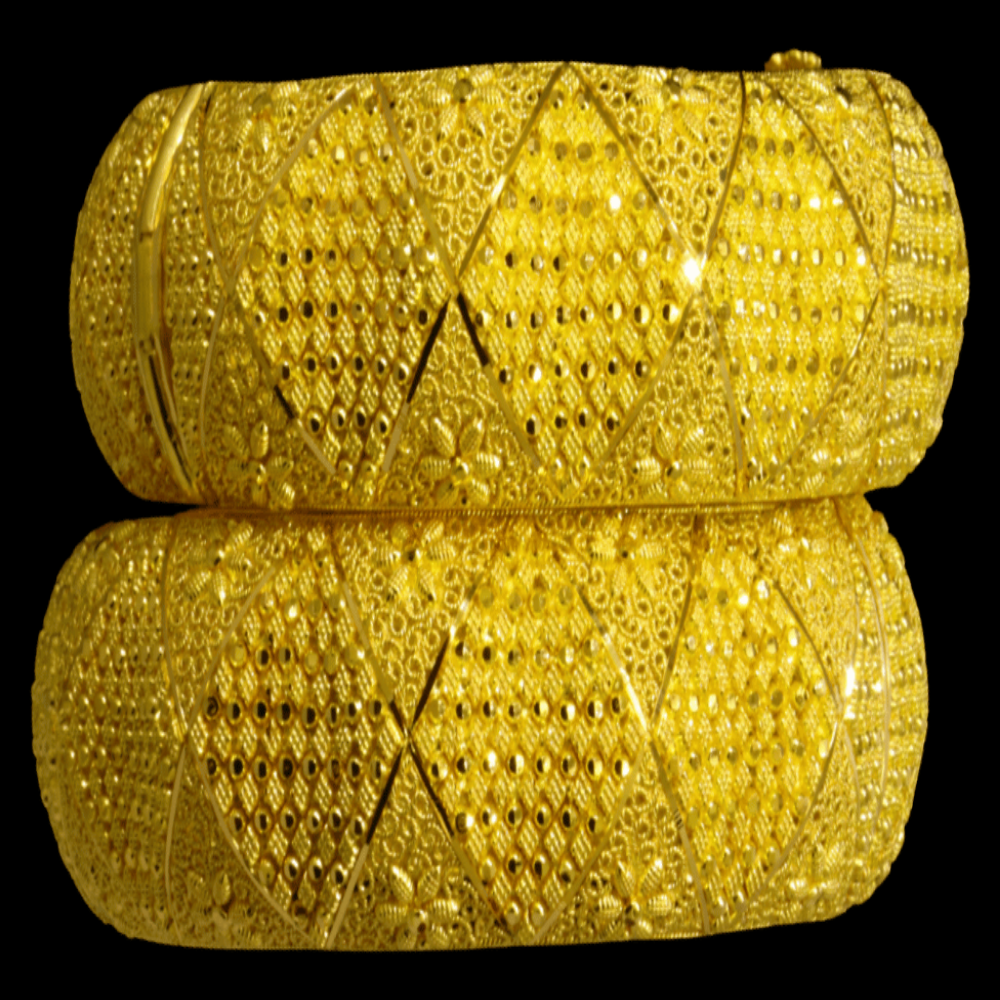 22K Gold Bangle Bracelet