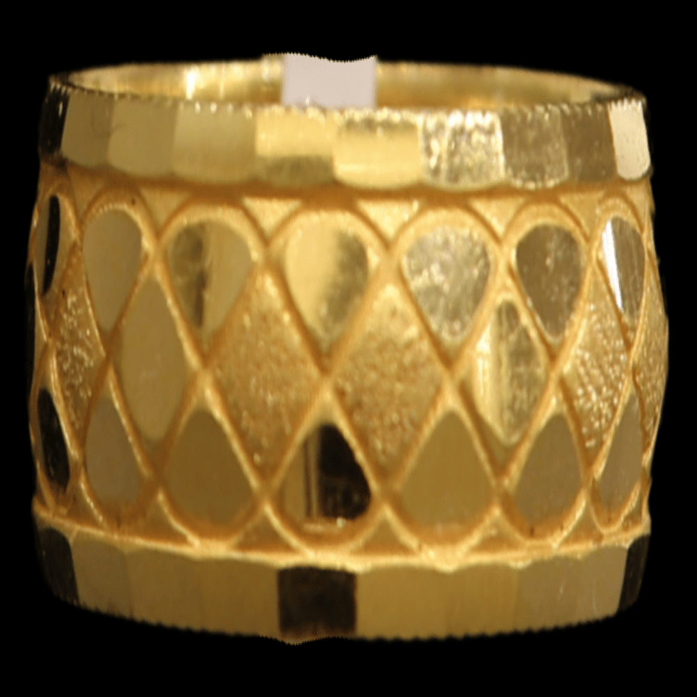 21K Gold Engagement Band Size 6.75 - SW30756