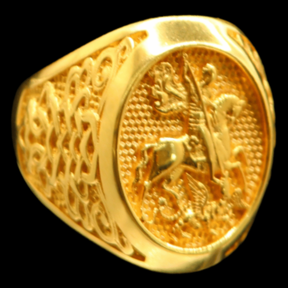 21K Gold Ring - SD31938 – Size 9 1/2 – SW31938