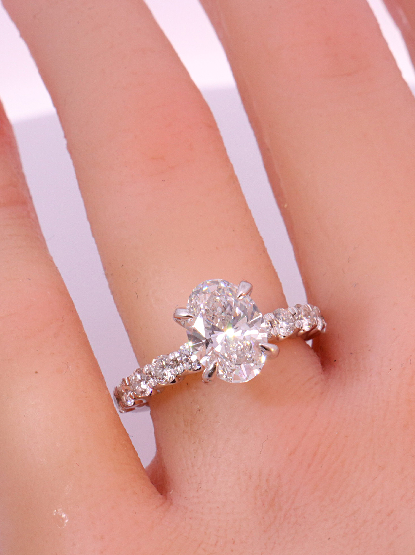Lab-Grown Diamond Engagement Ring – SW13356 image 2 of 2