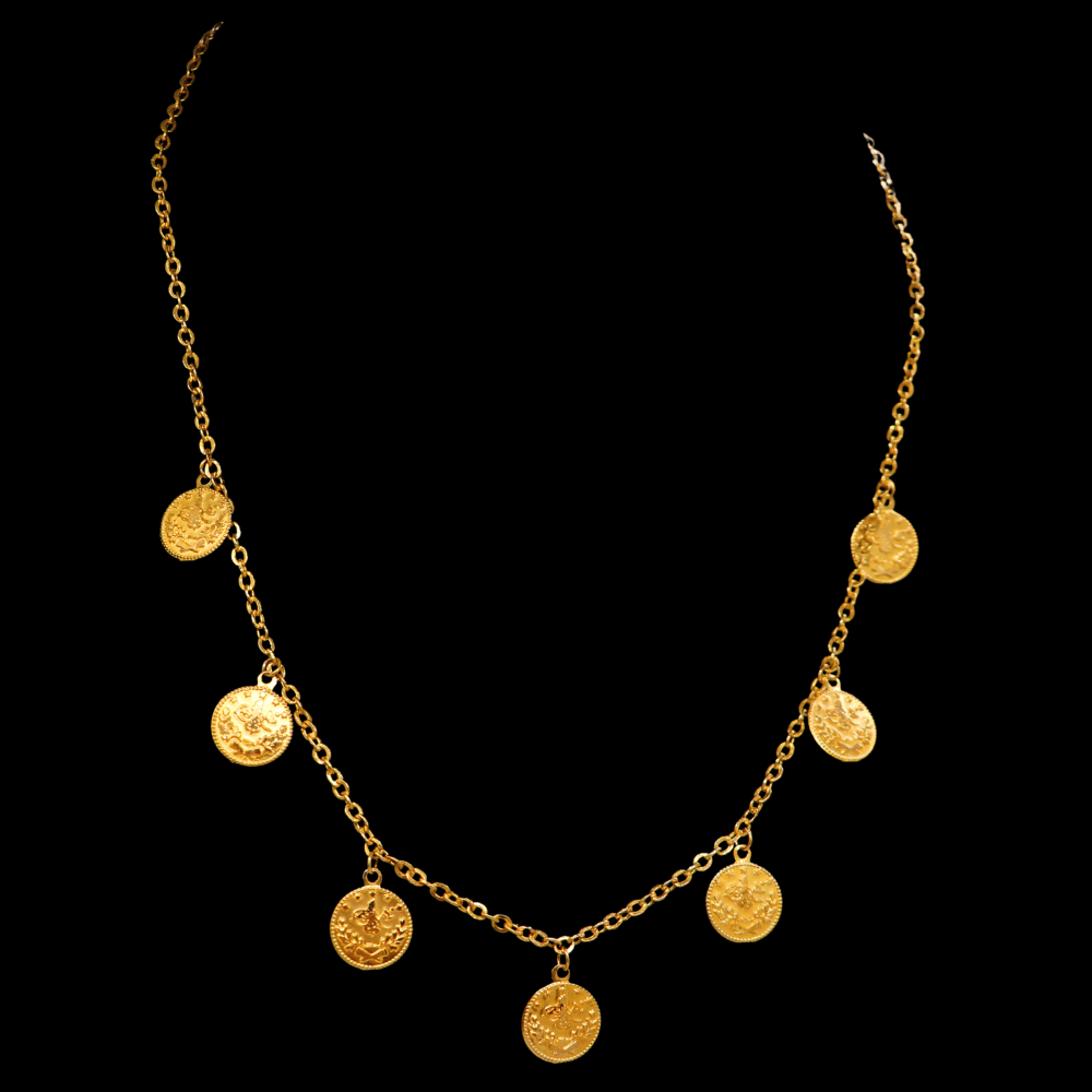 21K Gold Long Necklace – SW33606