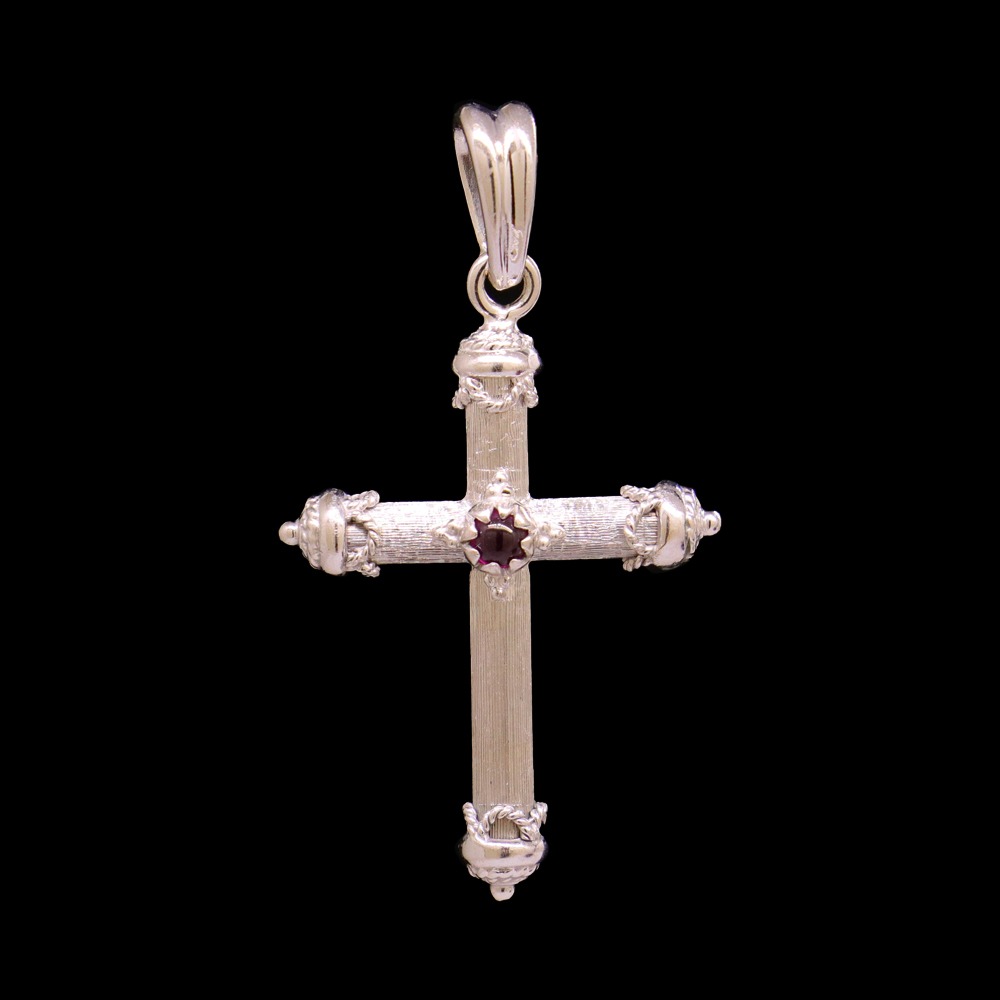 18K White Gold Pendant