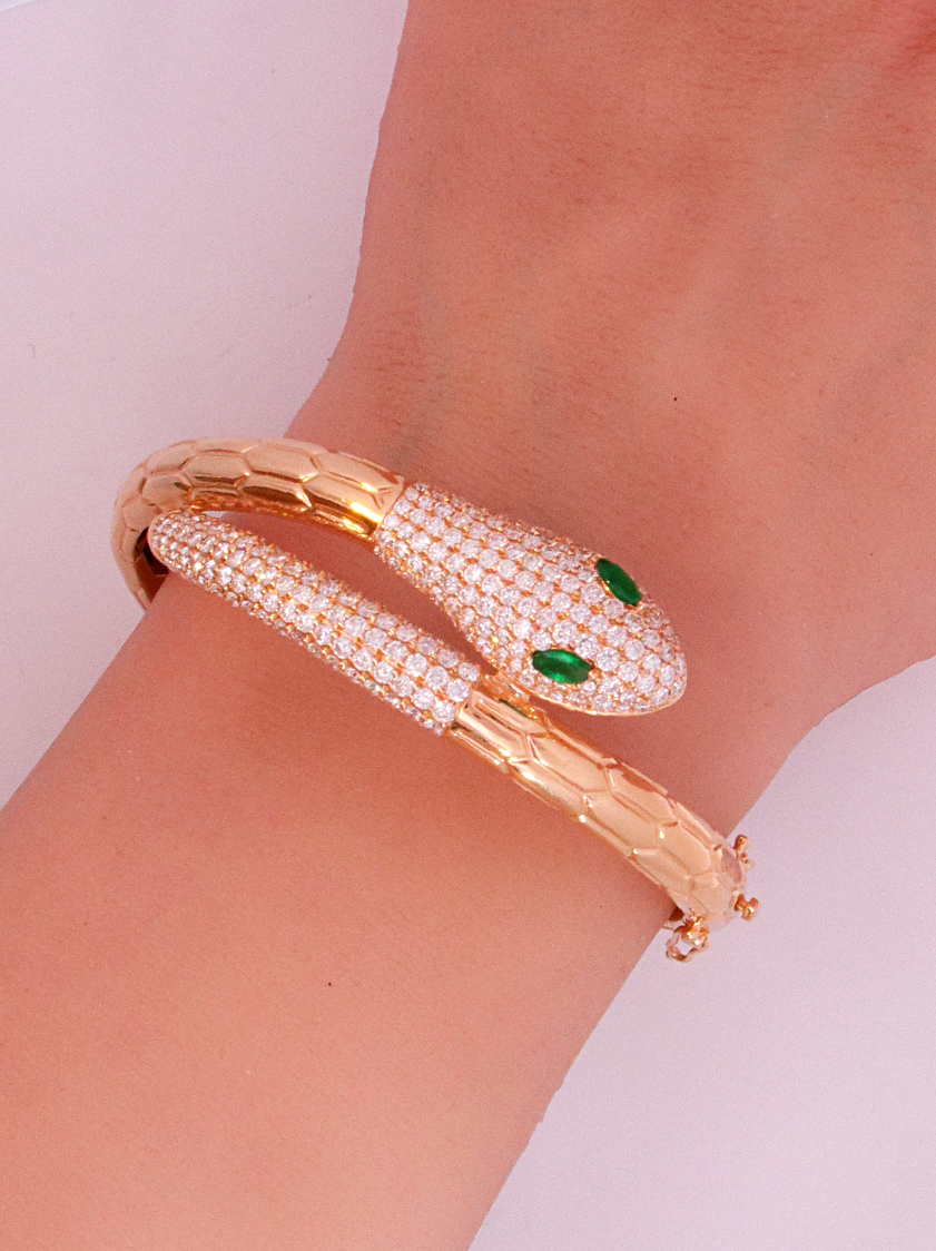 14K Yellow Gold Diamond Bracelet – SW16823
