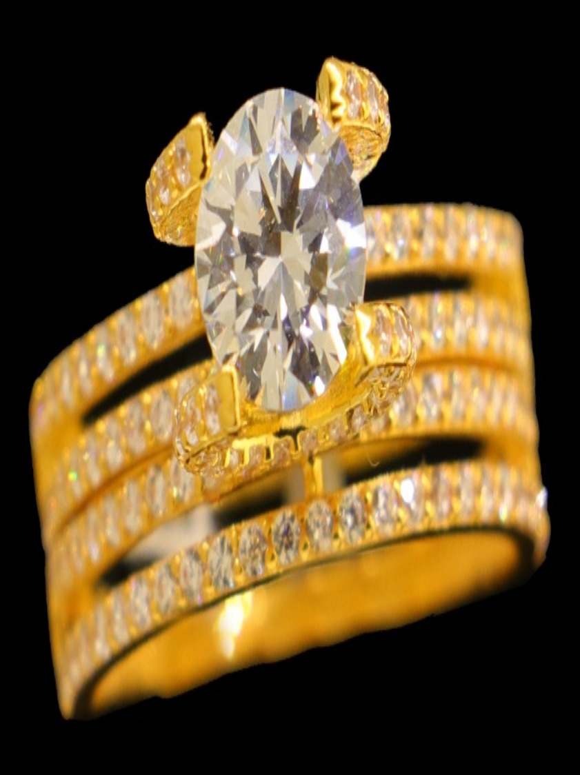 21K Gold Bridal Set