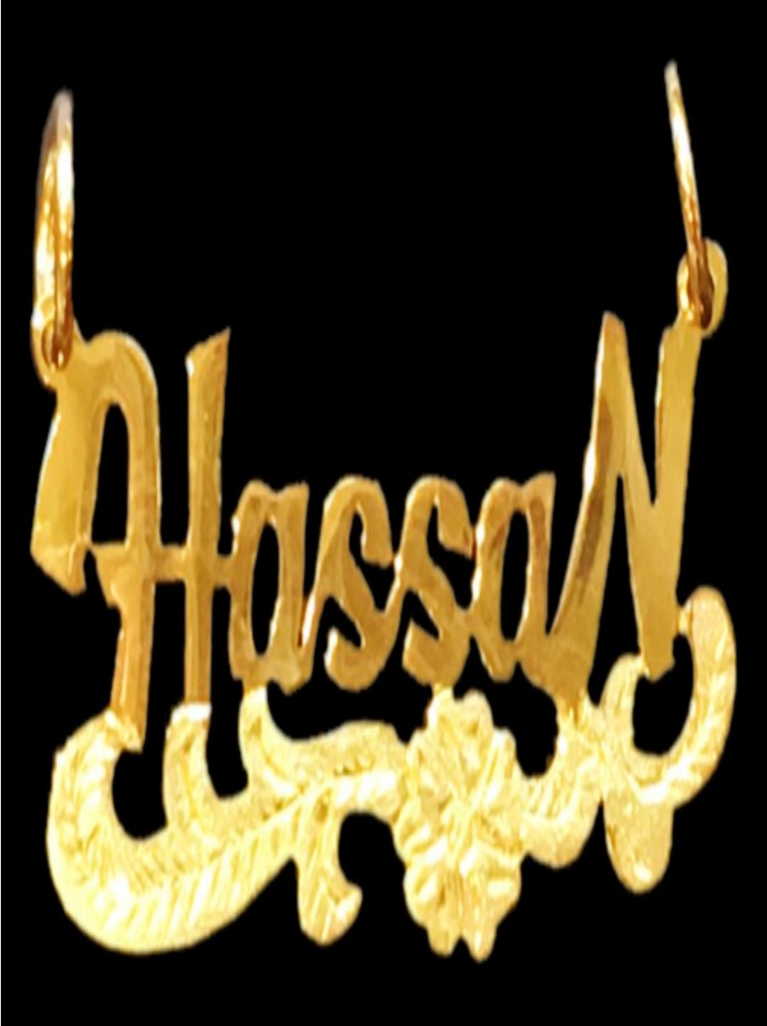 21K Personalized Nameplate Necklace – 2003