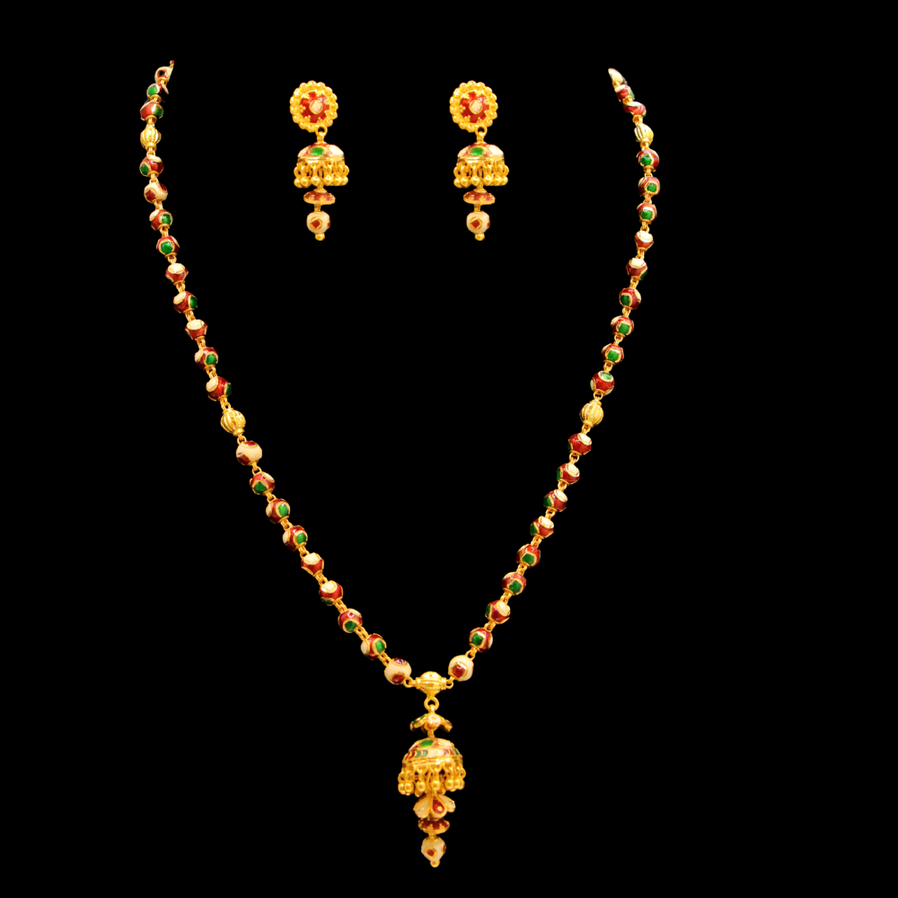 22K Gold Necklace Set