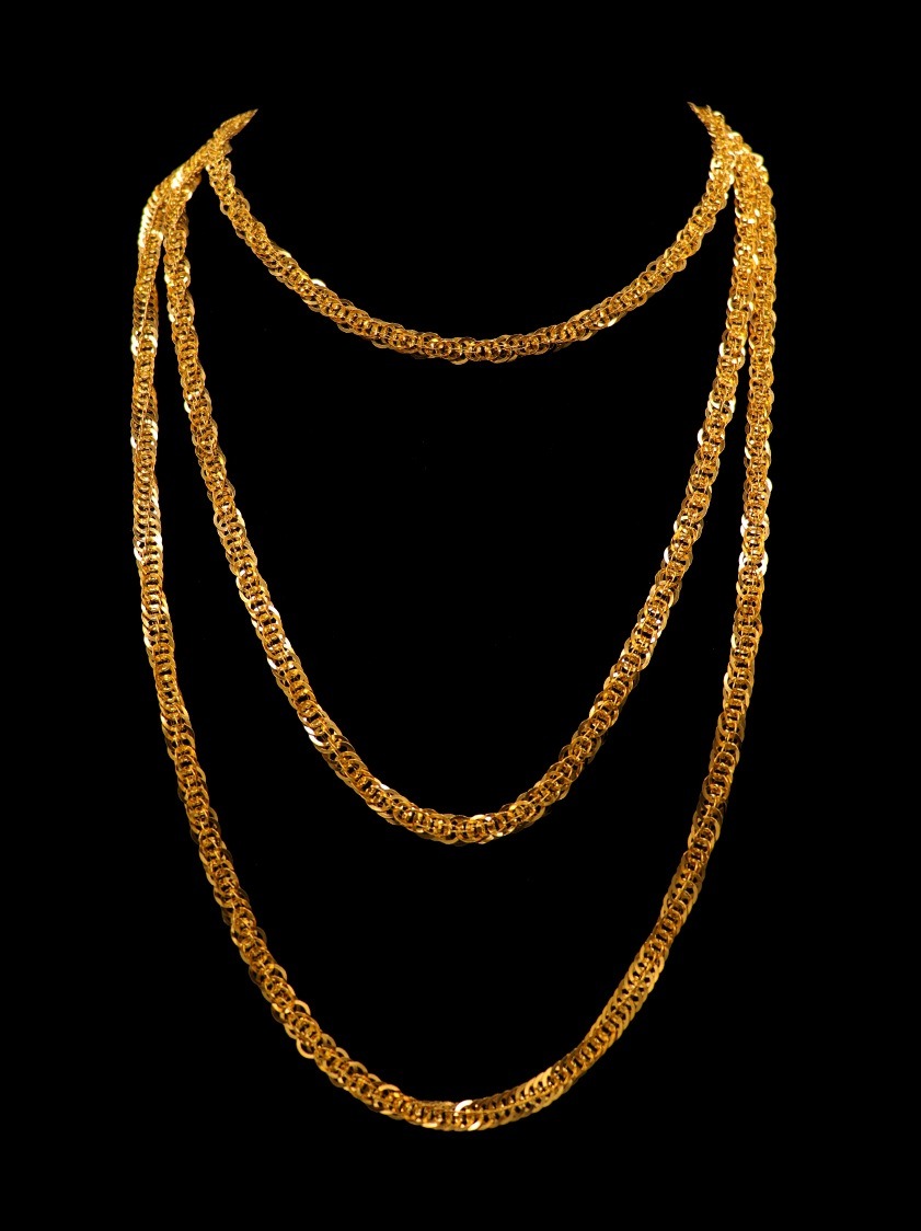 21K Gold Long Necklace - SW27797