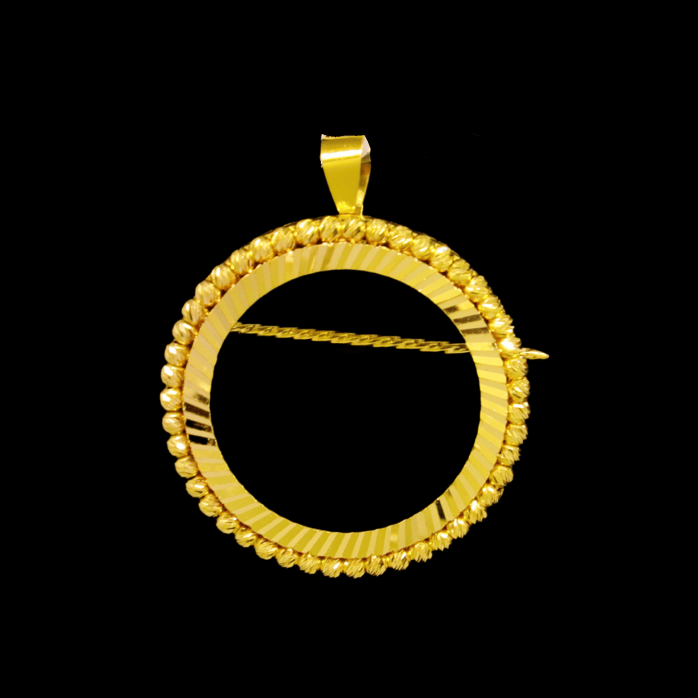 21K 50 Peso Mokhamas Coin Frame – SW28429