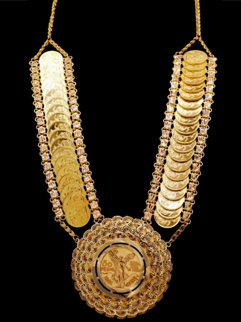 21K Gold Coin Necklace – SW11128