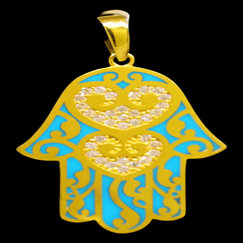 21K Gold Pendant