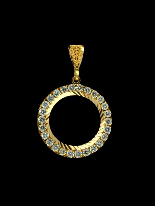 21 Karat Gold Coin Frame