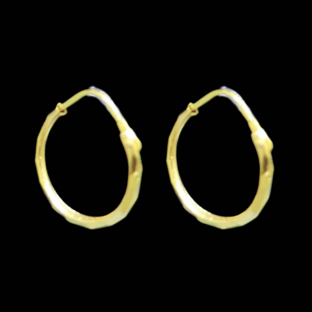 21K Gold Drop Earrings – SW33377