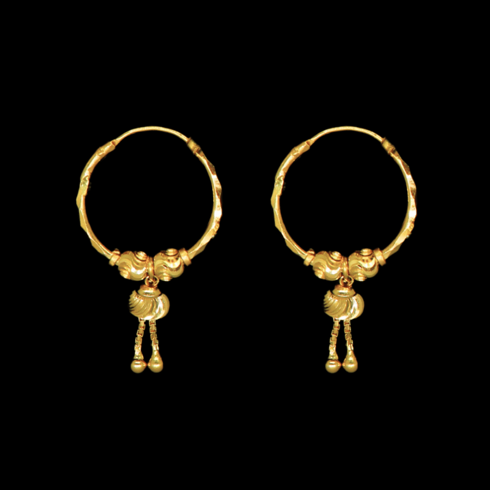 22K Gold Earrings – SW33481