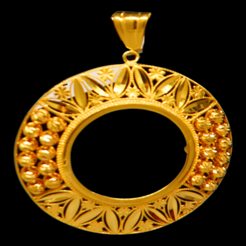 21K Gold Coin Frame – SW33800