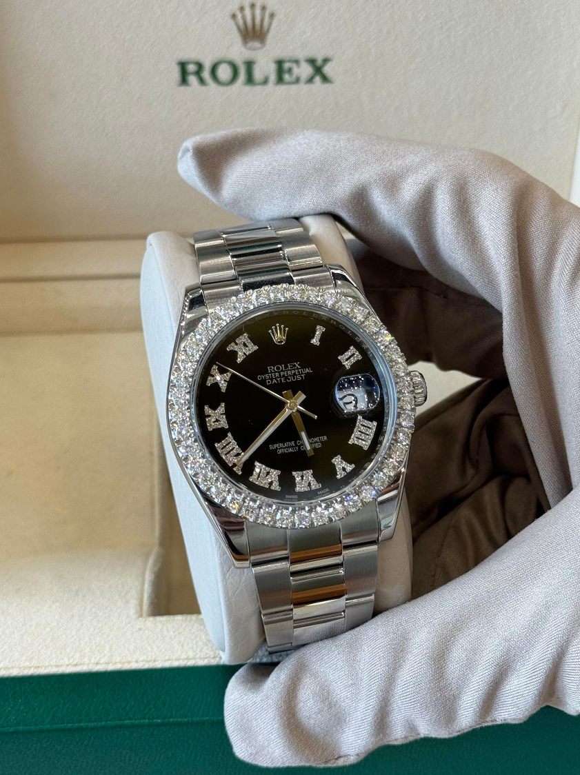 41mm Datejust Black Dial