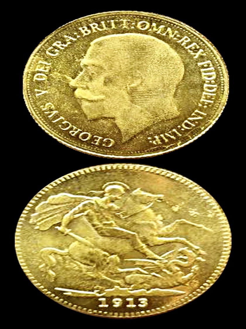 Half English Coin 21K Copy – 17201