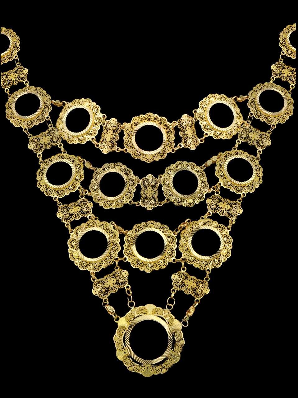 21K Gold Coin Necklace – SW11202
