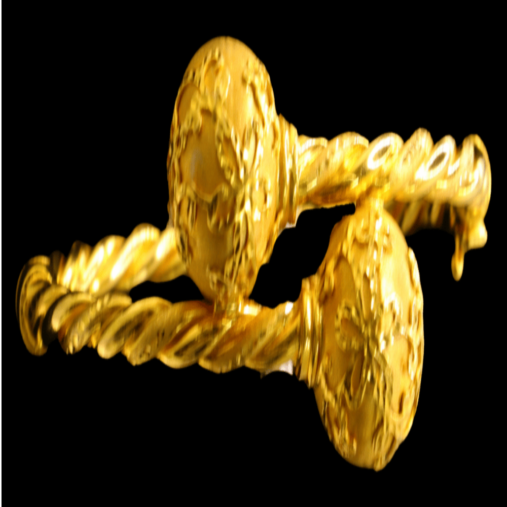 21K Gold Bangle Bracelet – SD26302