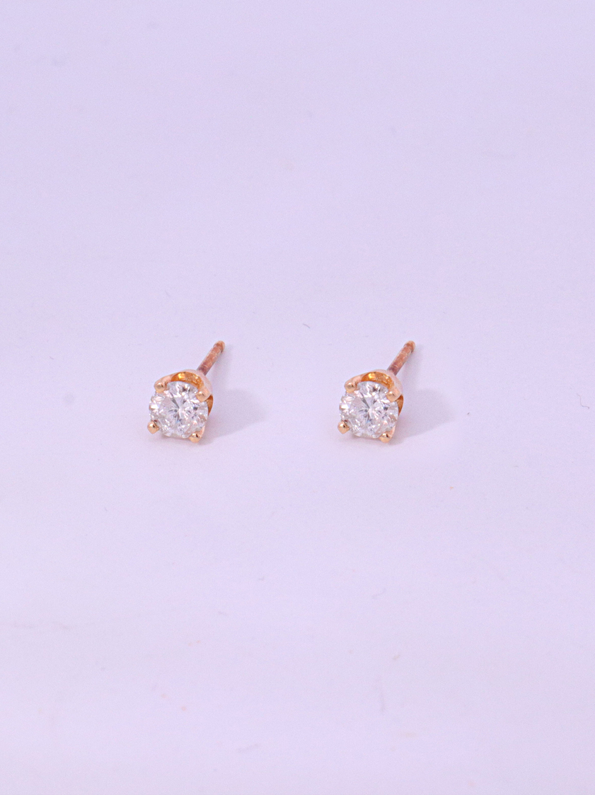 Diamond Stud Earrings