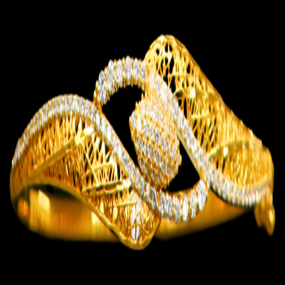 21K Gold Bangle Bracelet – SW33584