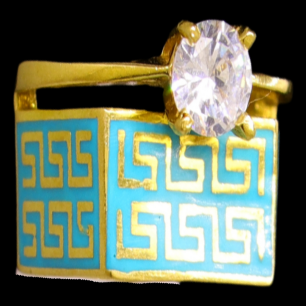21K Gold Bridal Ring