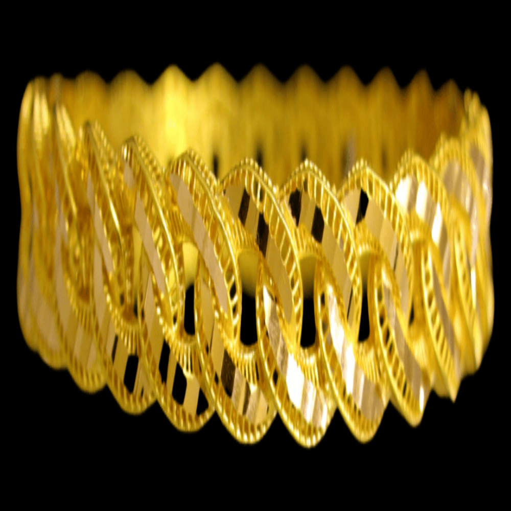 21K Gold Bangle, XS (18) – SW30306