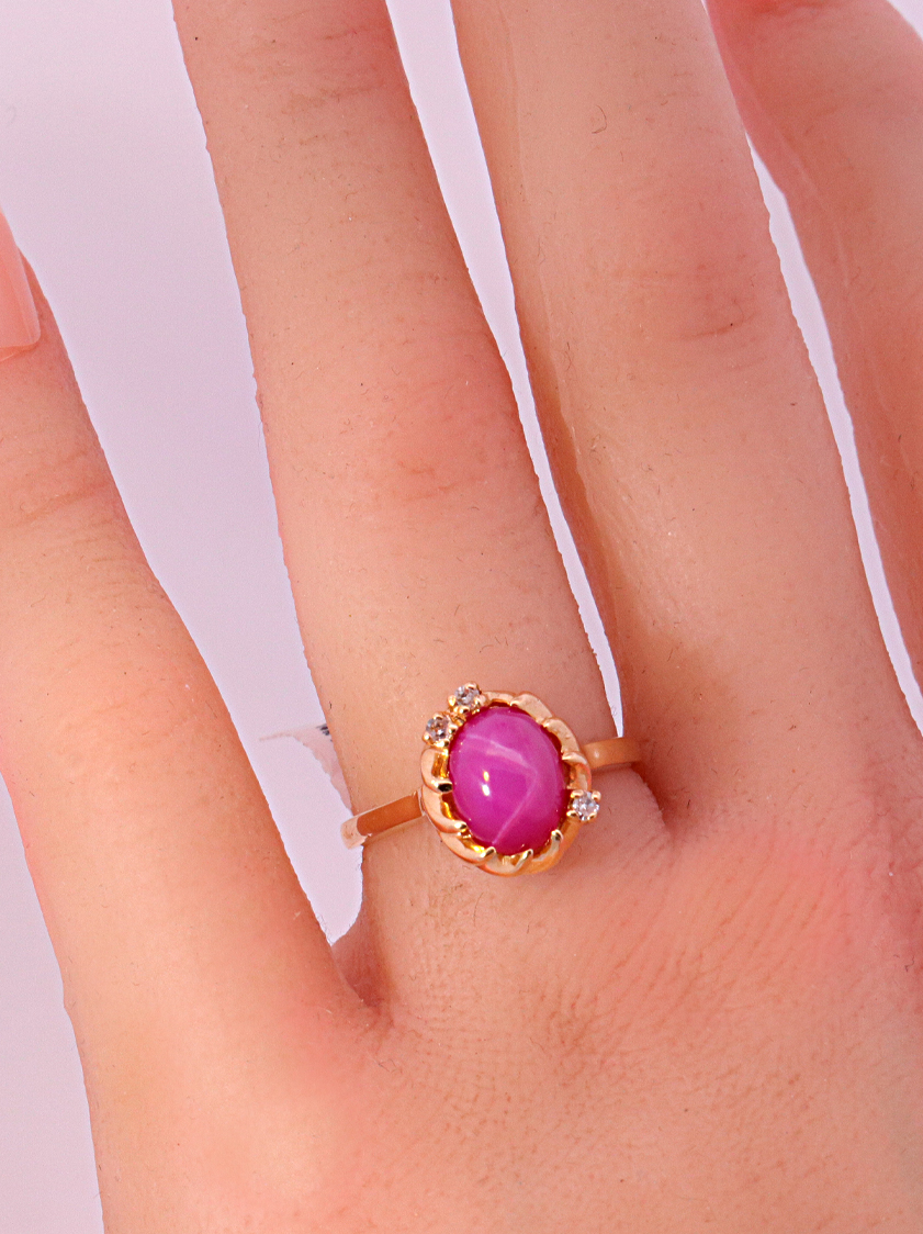 14K Yellow Gold Diamond Ring – SW18771