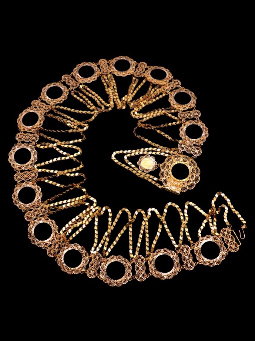 21K Gold Belt – 9303