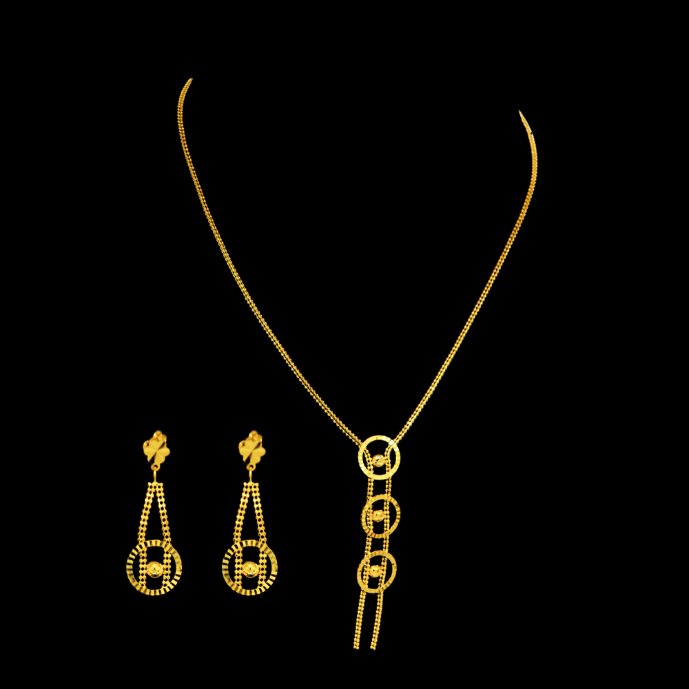 22K Short Necklace Set – SW32040
