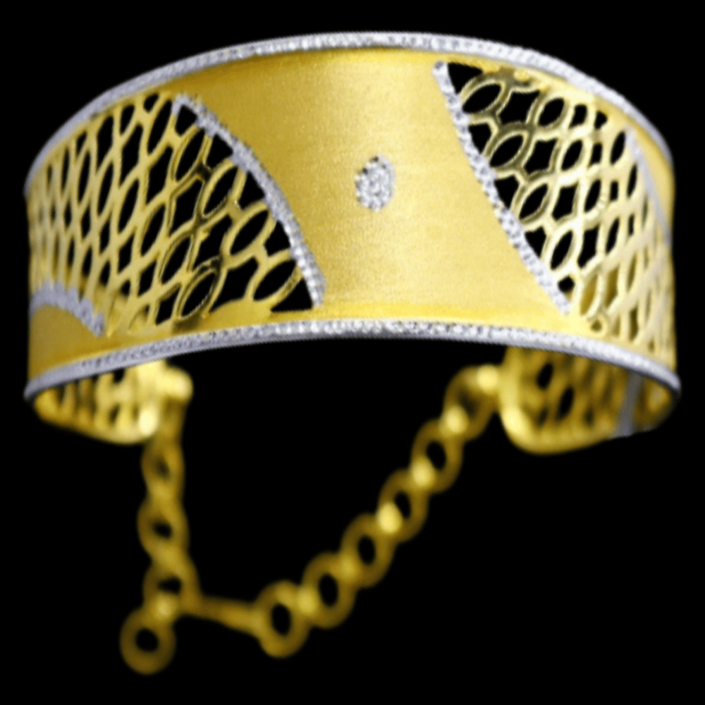 22K Gold Bangle Bracelet – SW22749