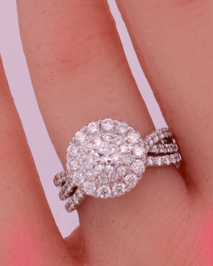 14K White Gold – Size 4 1/2 – SW22603