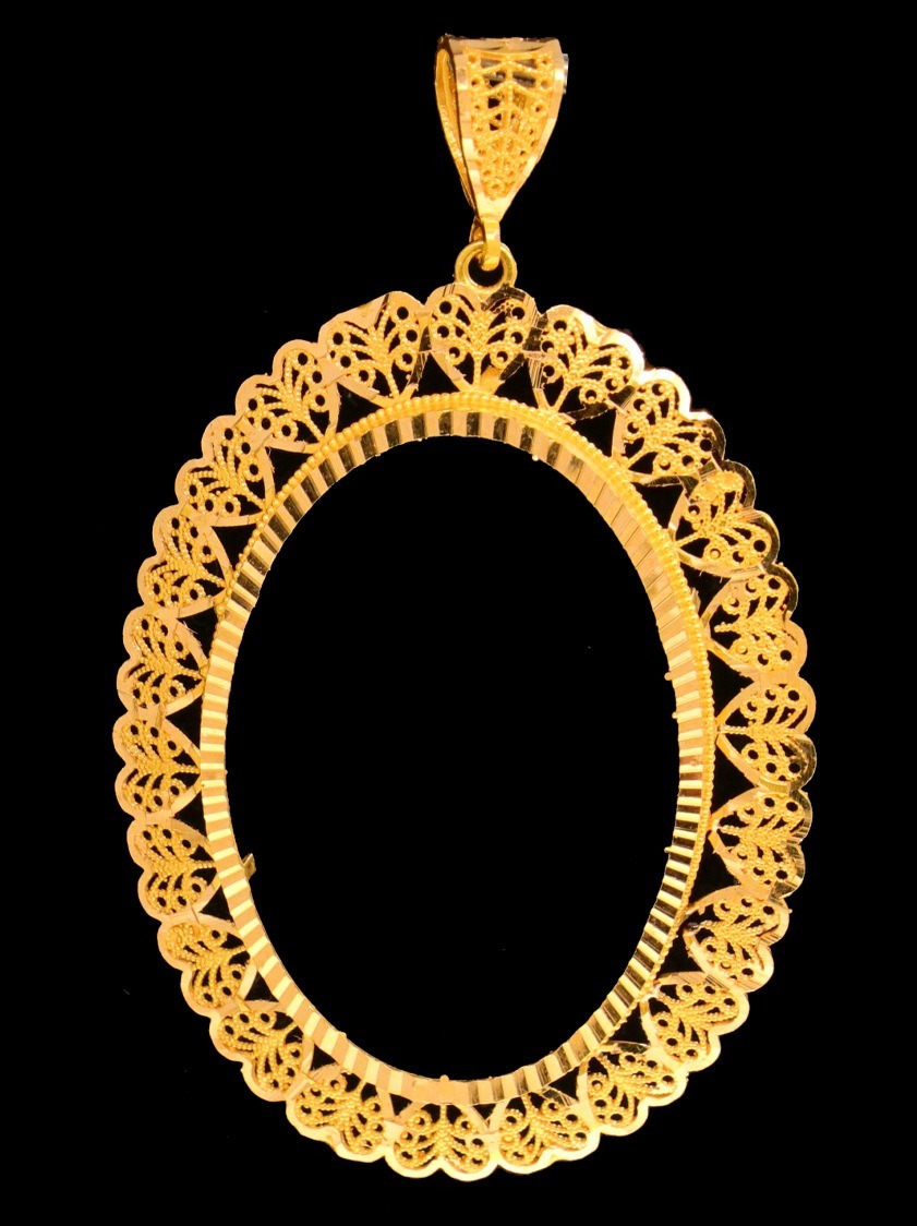 21K Gold Ounce Frame