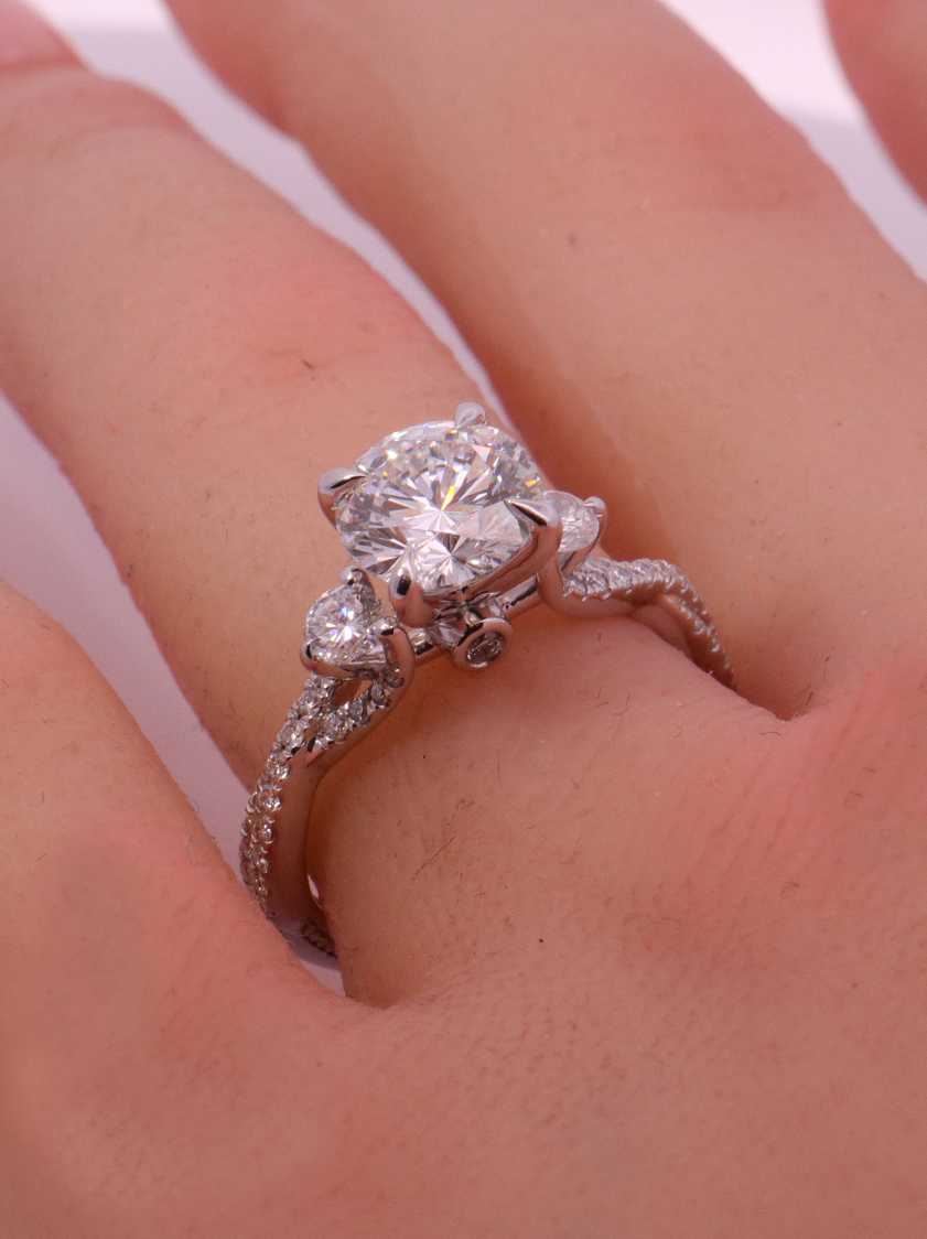 Lab-Grown Diamond Engagement Ring – SW19840 image 2 of 2