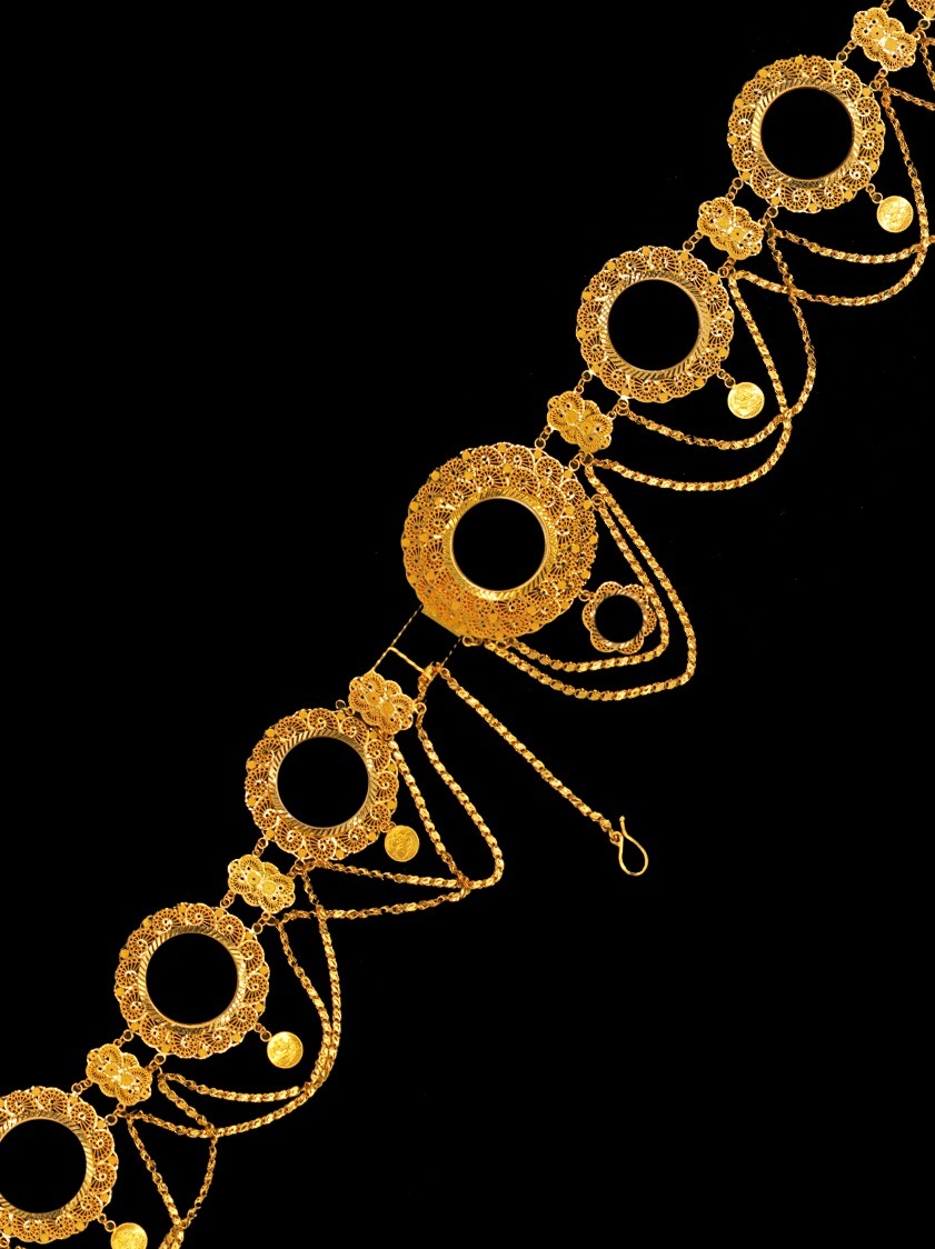 21K Gold Belt – 19674