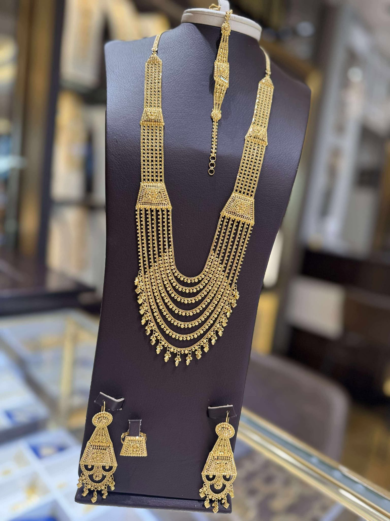 22K Long Necklace Set – SW25560
