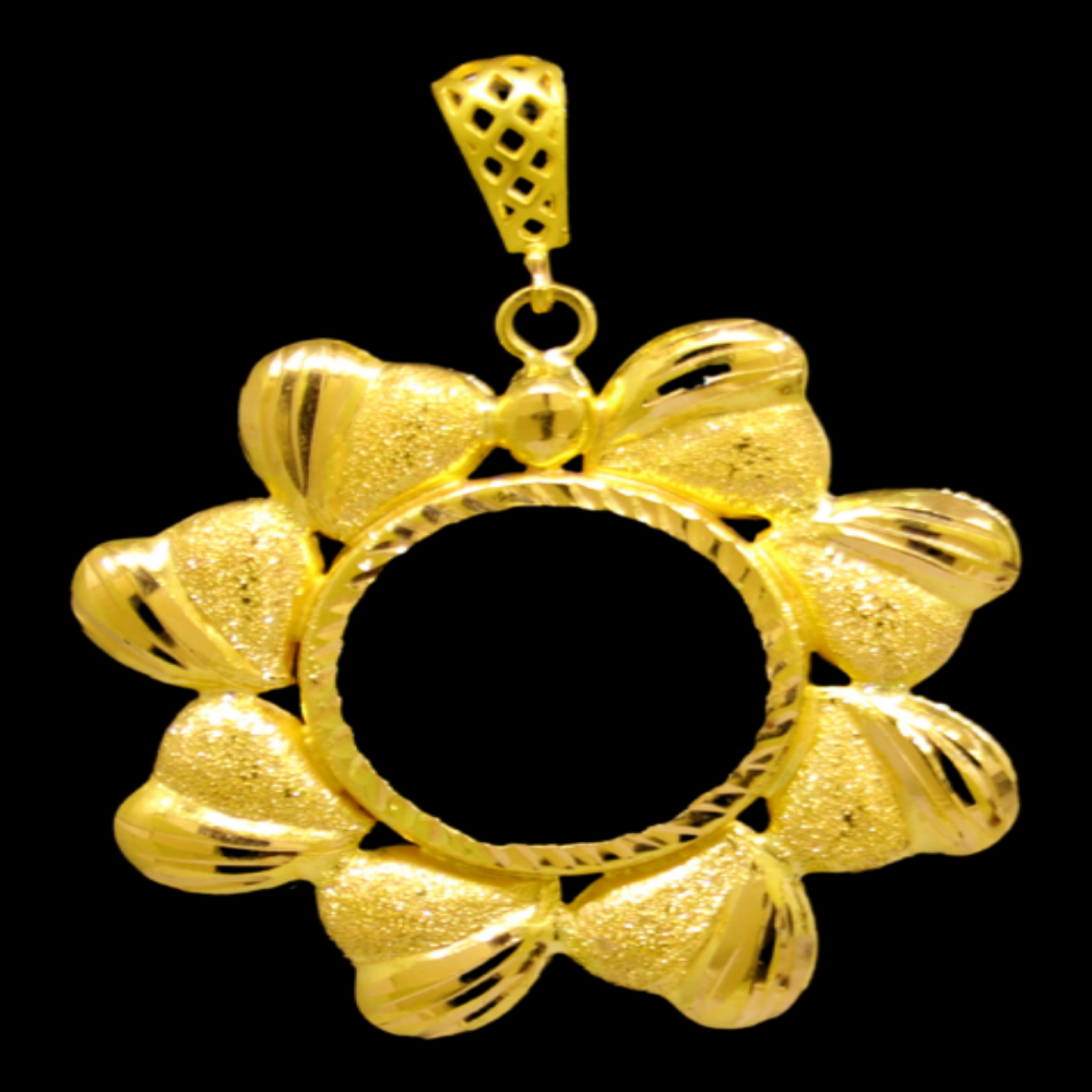 21K Gold Coin Frame
