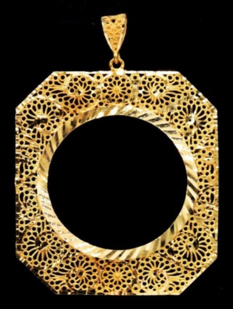 21K 50 Peso Mokhamas Coin Frame – 7313