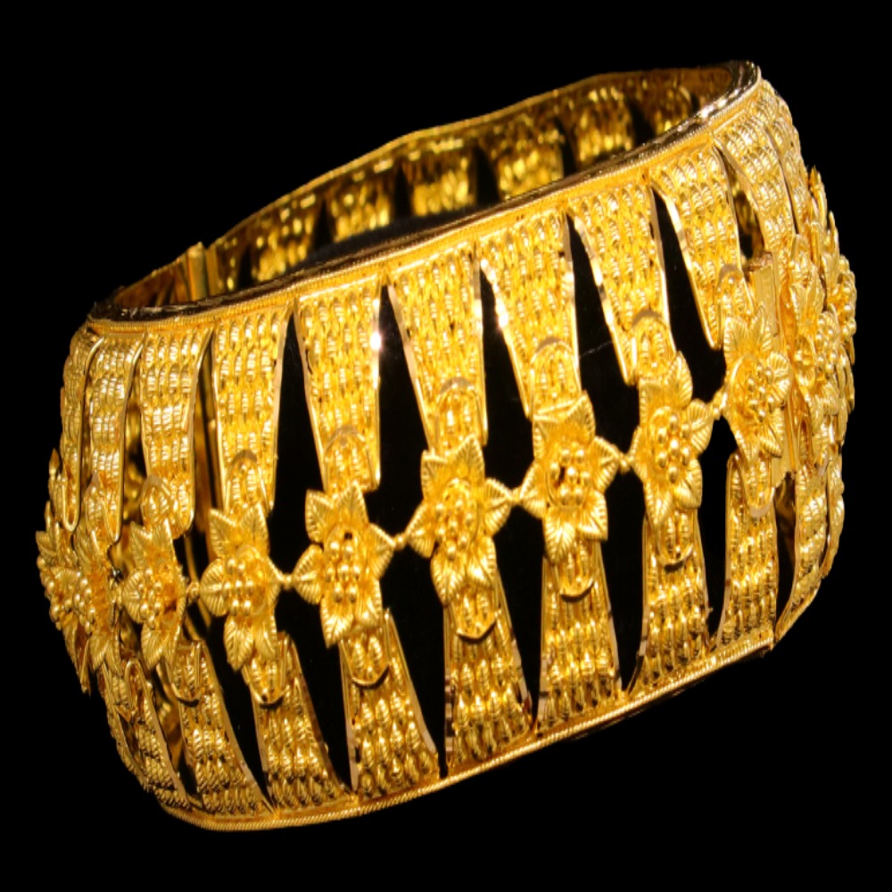 22K Gold Bangle Bracelet