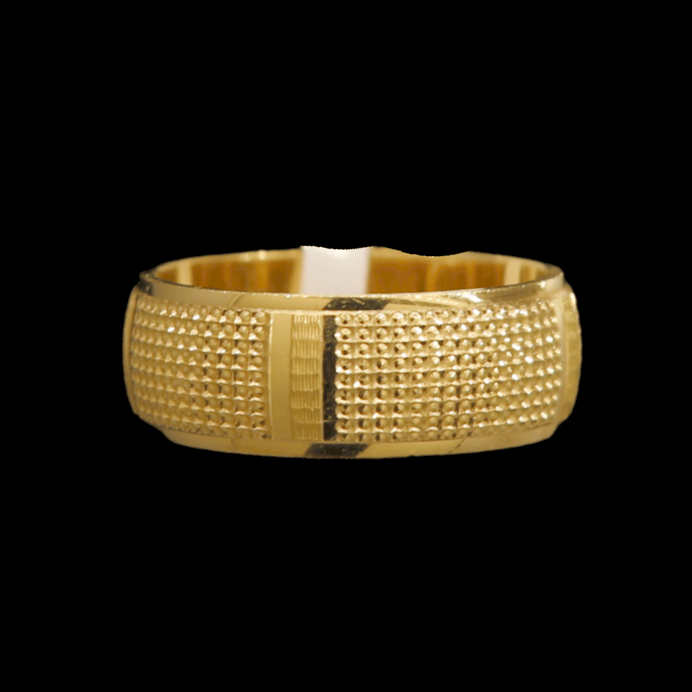 21K Gold Engagement Band Size 7.25 - SW30736