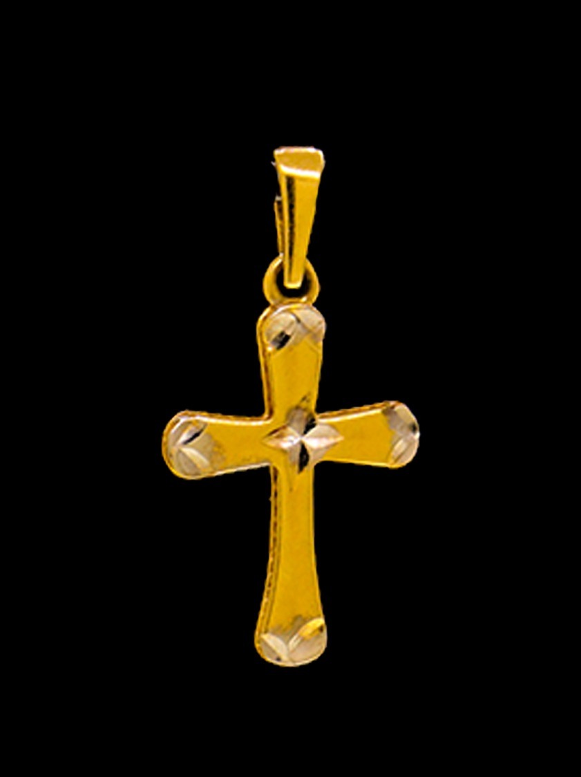 10K Gold Christian Pendant - SW11848