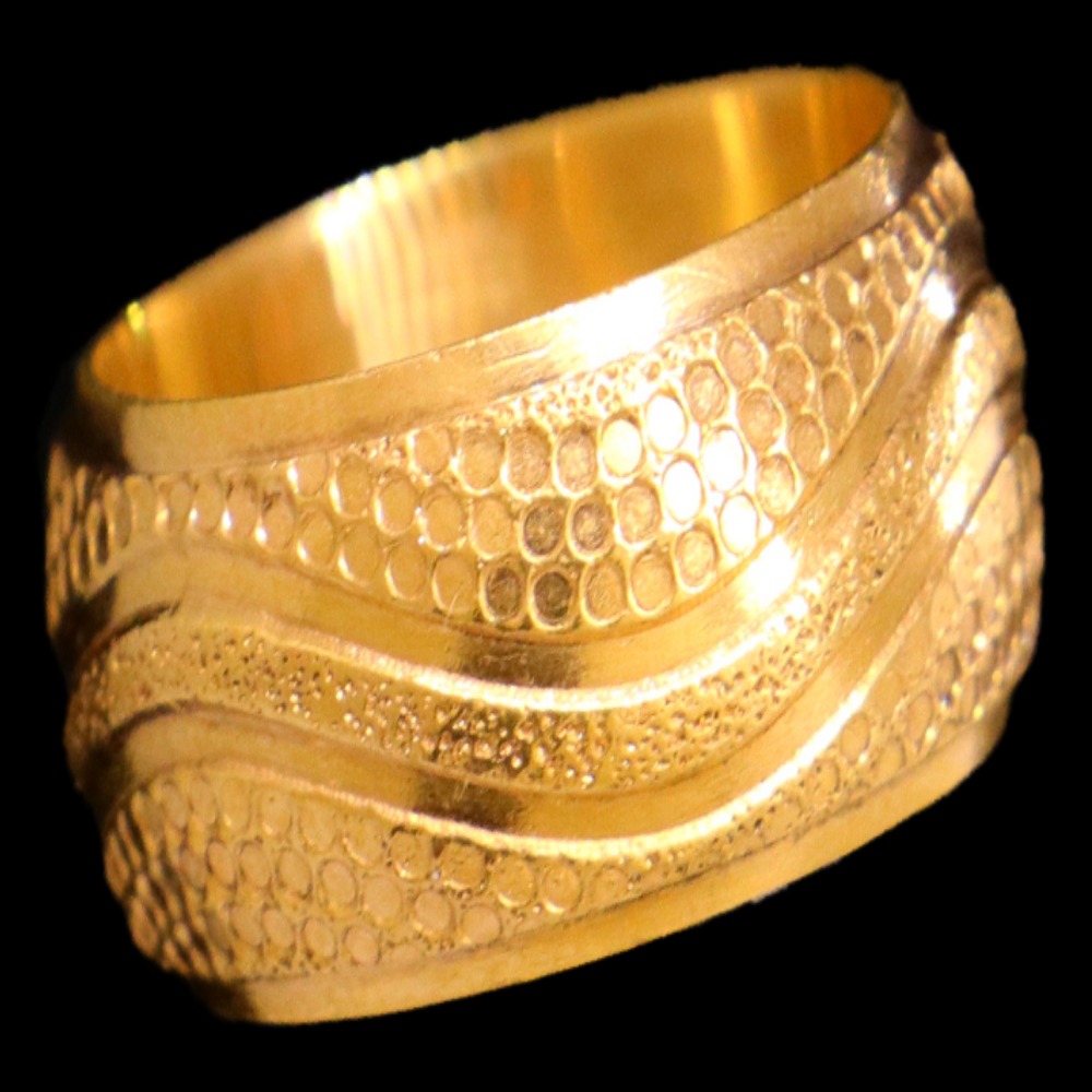 21K Gold Engagement Band Size 5 - SW20597