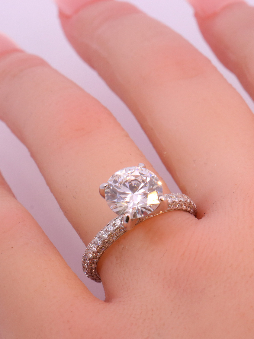 Lab-Grown Diamond Engagement Ring – SW13359